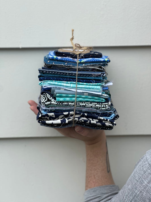 Blue Fabric Bundle