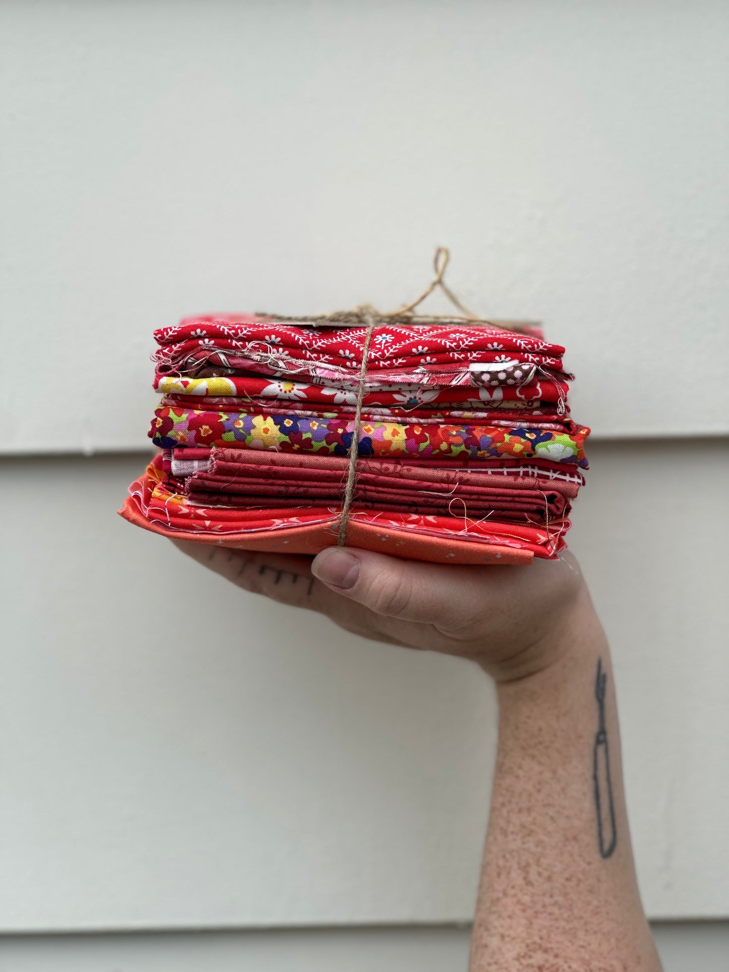 Red Fabric Bundle