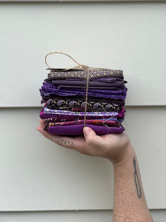 Purple Fabric Bundle